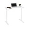 Bestar Bestar Viva 48W x 24D Electric Standing Desk in white 19857-000017 - alternate 9